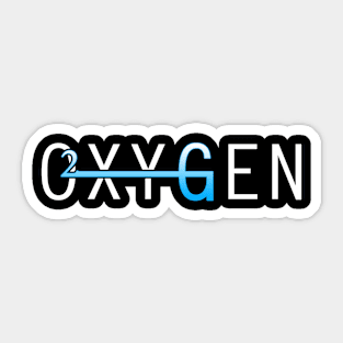 05 - OXYGEN Sticker